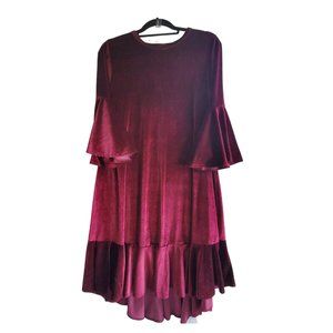 Raspberry Velvet Lularoe Maurine Dress